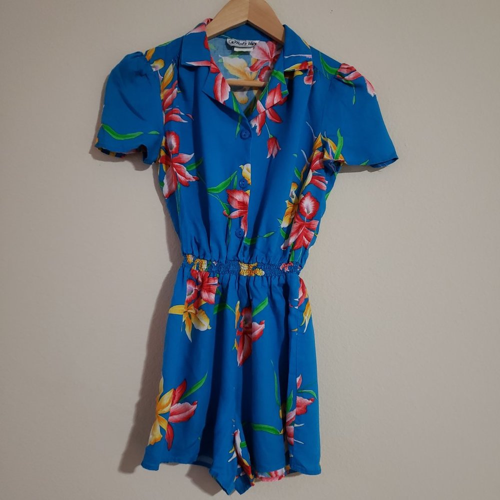 That It California Print Romper Size 3